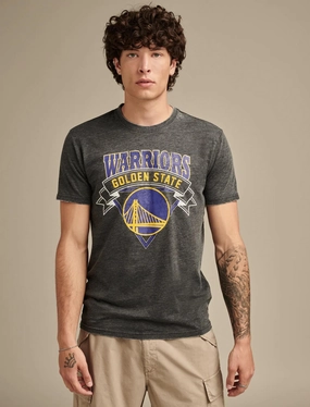 Lucky Brand Men's Warriors Graphic Tee