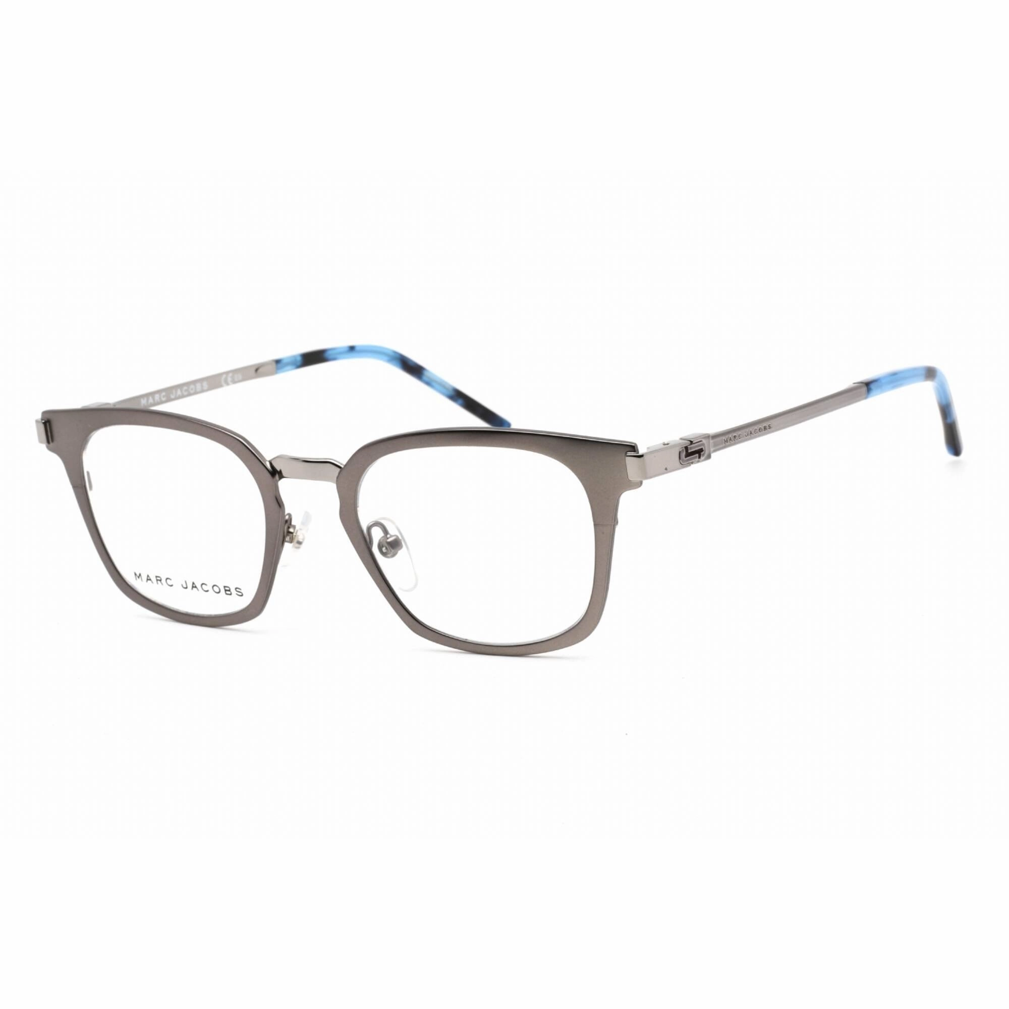 Marc Jacobs Men's Eyeglasses - Semi Matte Dark Ruthenium Metal | Marc 145 0LN4 00
