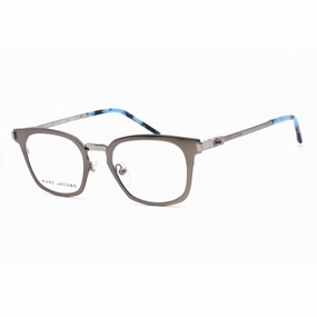 Marc Jacobs Men's Eyeglasses - Semi Matte Dark Ruthenium Metal | Marc 145 0LN4 00