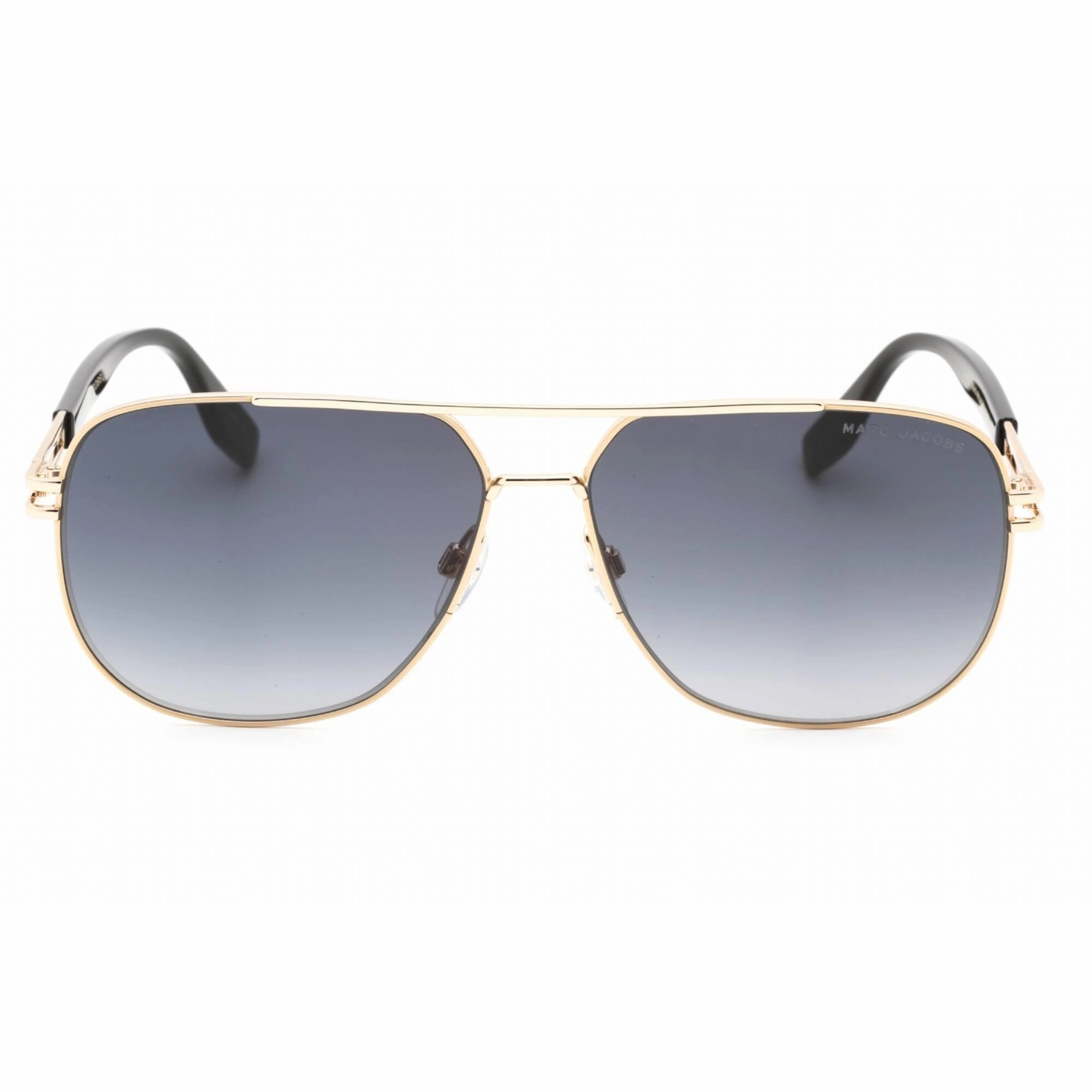 Marc Jacobs Men's Sunglasses Gold Black Full Rim Aviator Frame | MARC 633/S 0RHL 9O