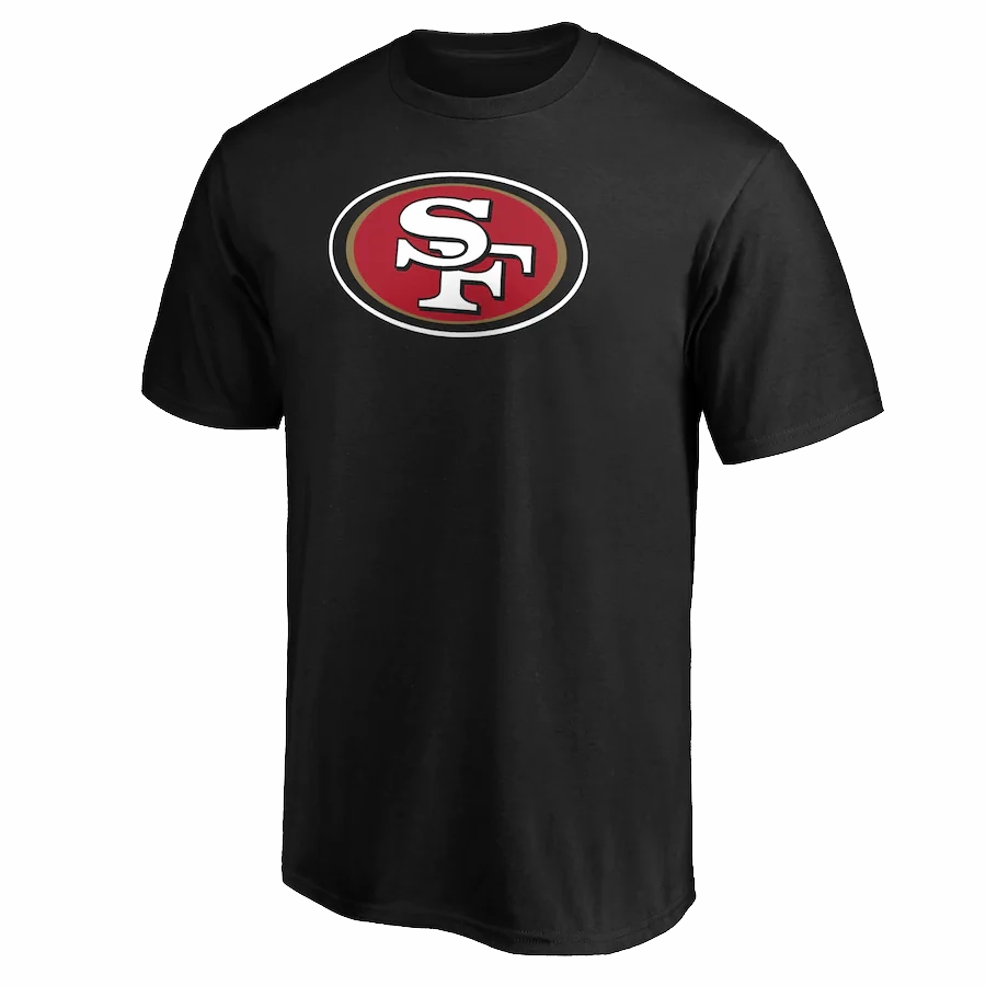 Men's 49ers Cotton Primary Logo Short Sleeve