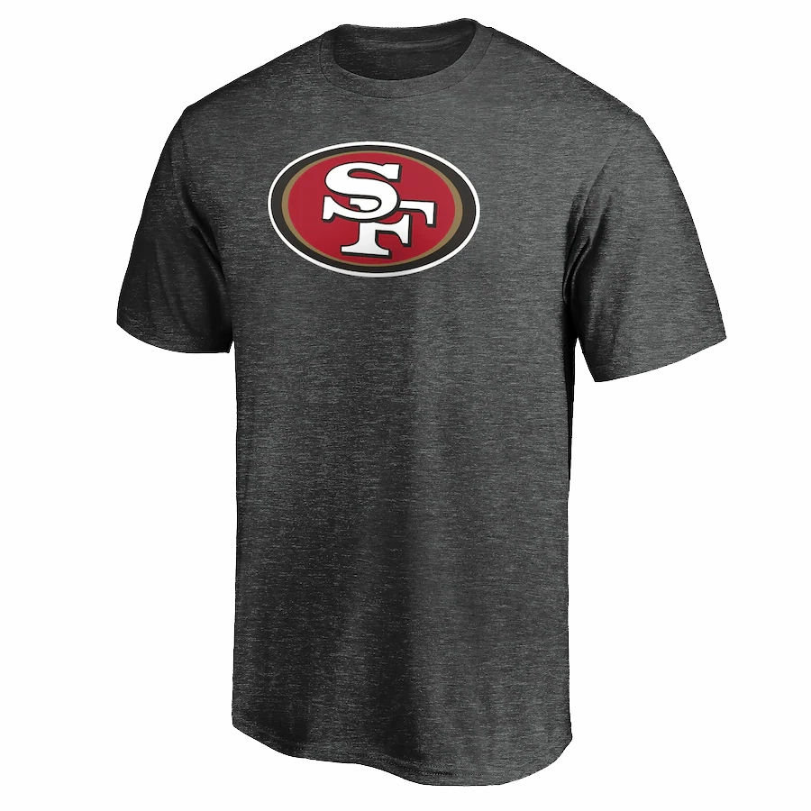 Men's 49ers Cotton Primary Logo Short Sleeve