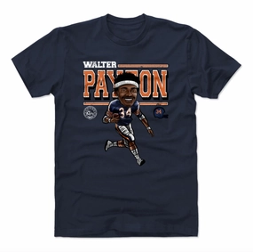 Men's 500 Level Walter Payton Chicago Bears Navy Cartoon Tee