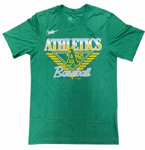 Men's Athletics Cooperstown Green Rewind Green T-Shirt