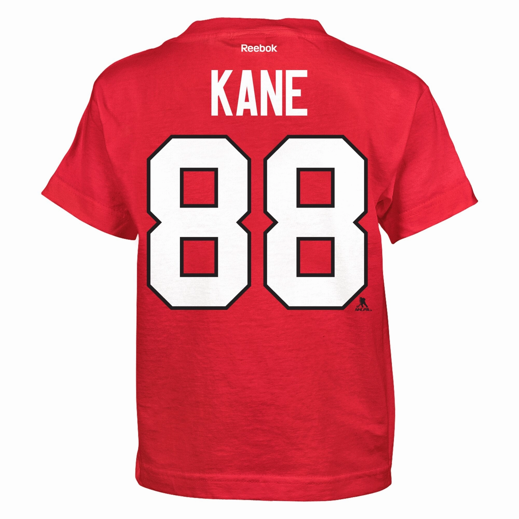 Men's Chicago Blackhawks Patrick Kane 2015 Stanley Cup Champions Name & Number T-Shirt