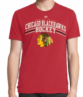 Men's Chicago Blackhawks Red Durst Tee