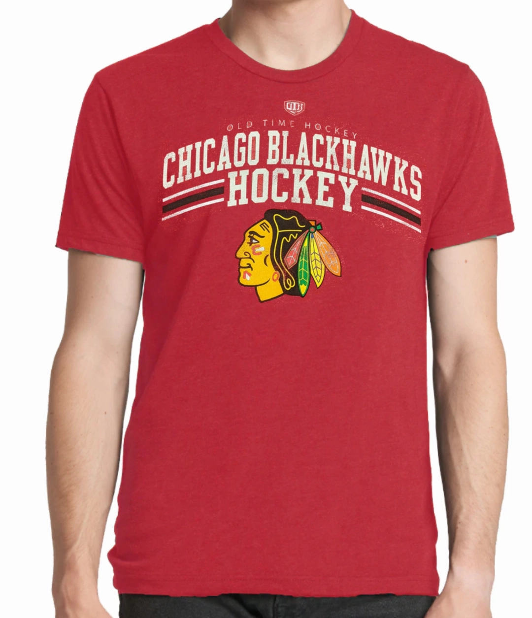 Men's Chicago Blackhawks Red Durst Tee