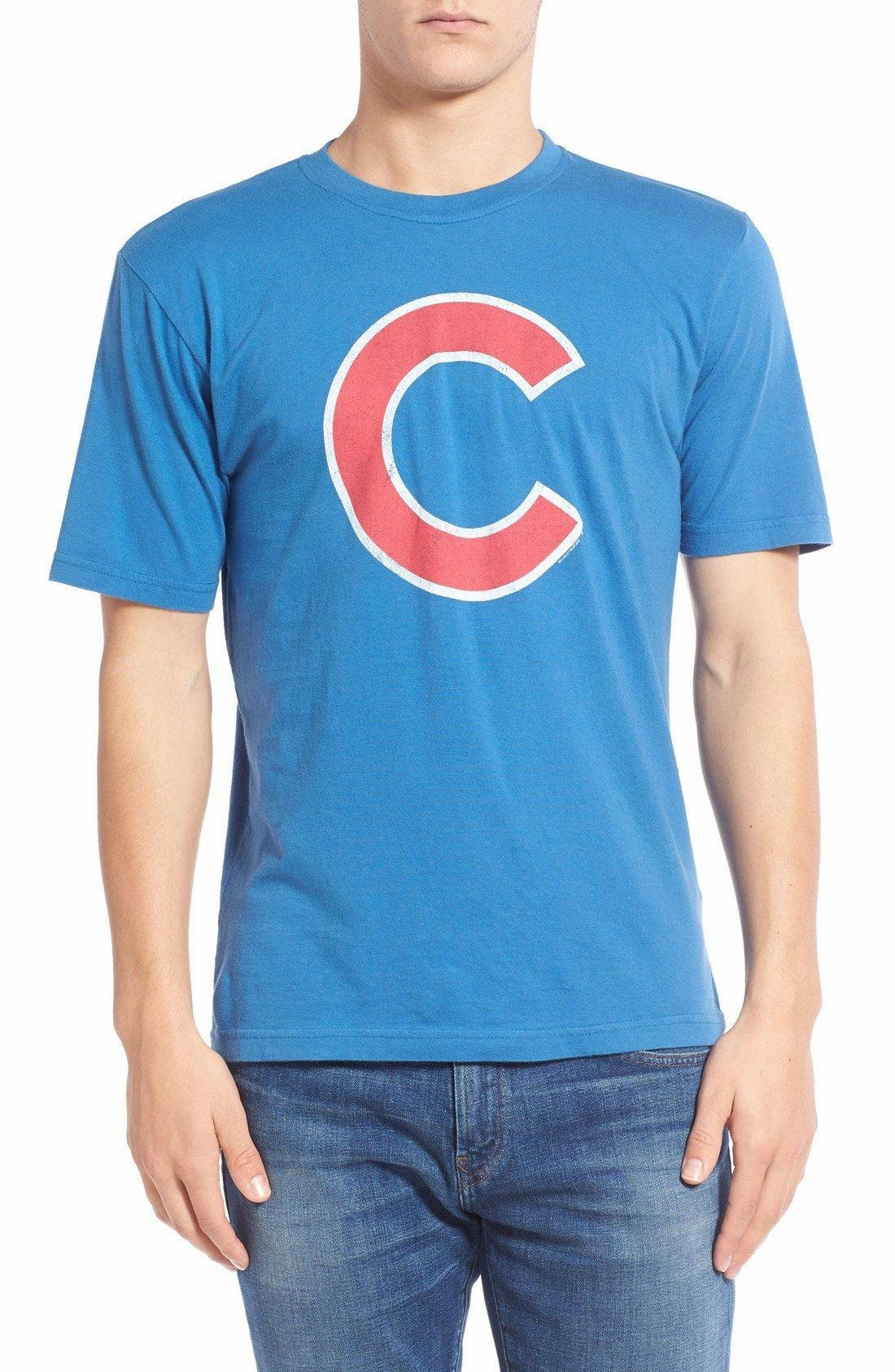 Men's Chicago Cubs "C" Brass Tacks Tee