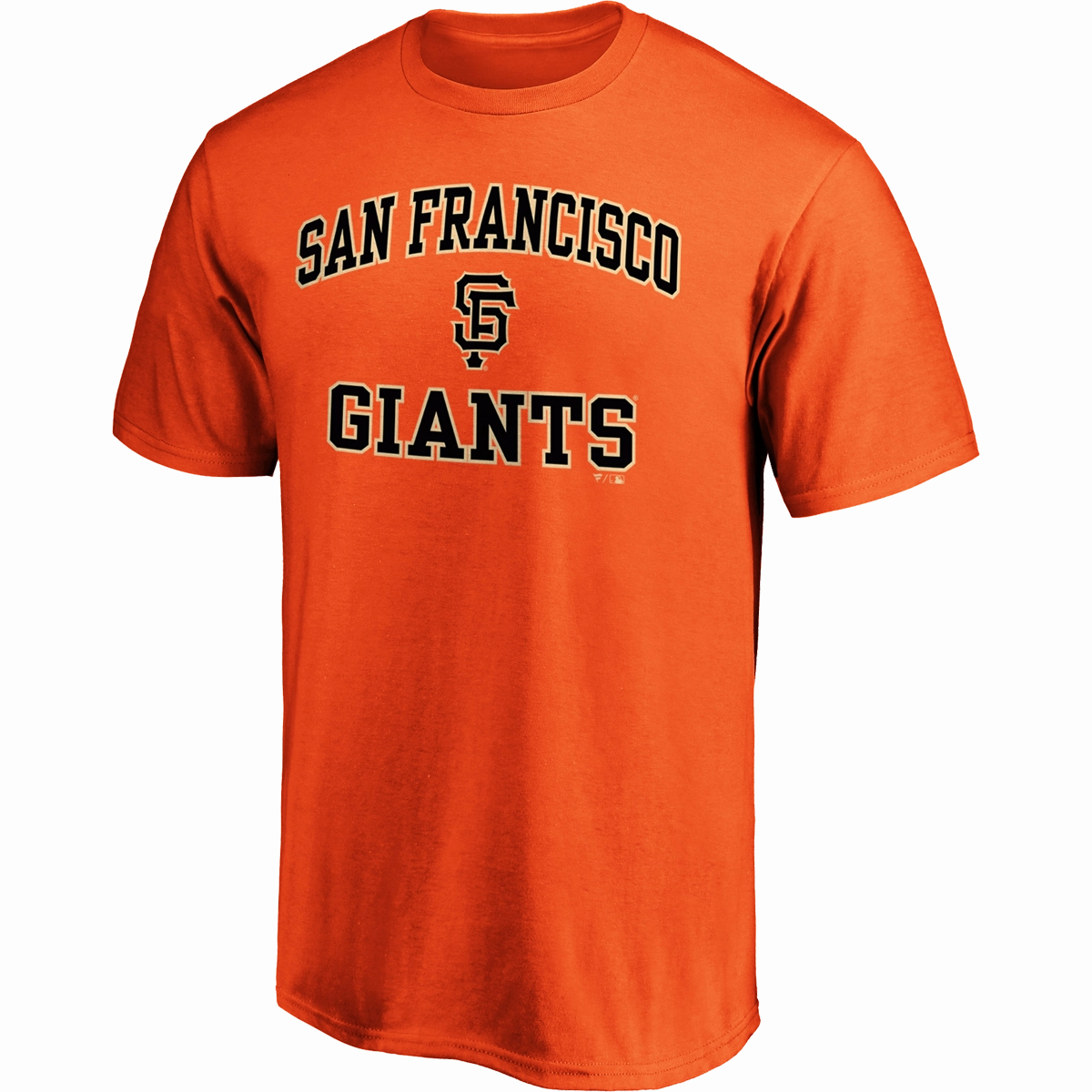Men's Giants Cotton Heart and Soul Short Sleeve