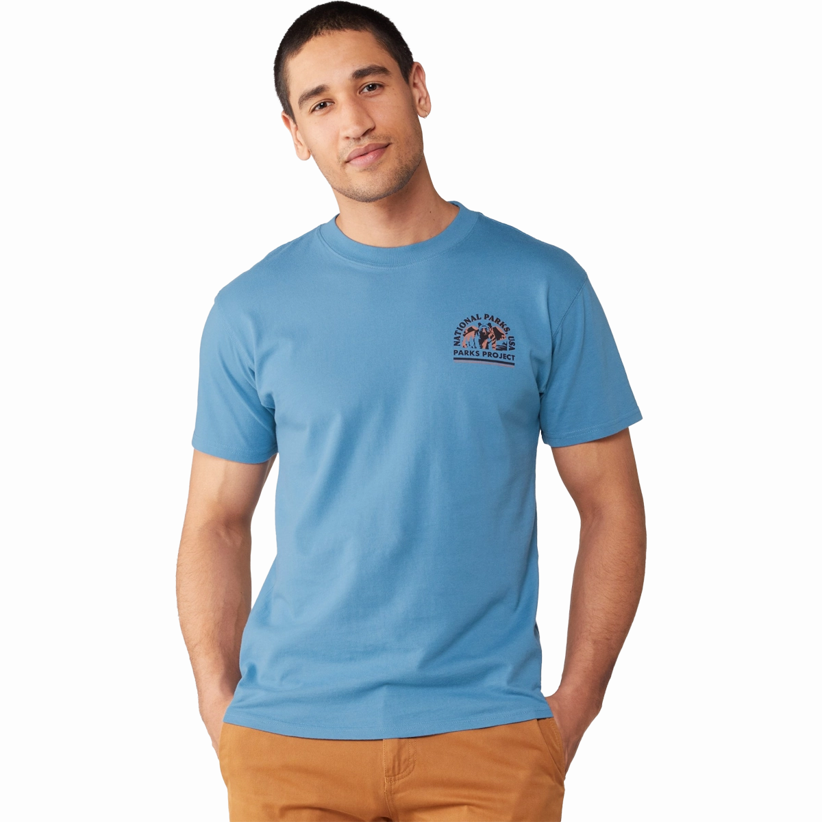 Men's National Parks USA Grizzly Tee