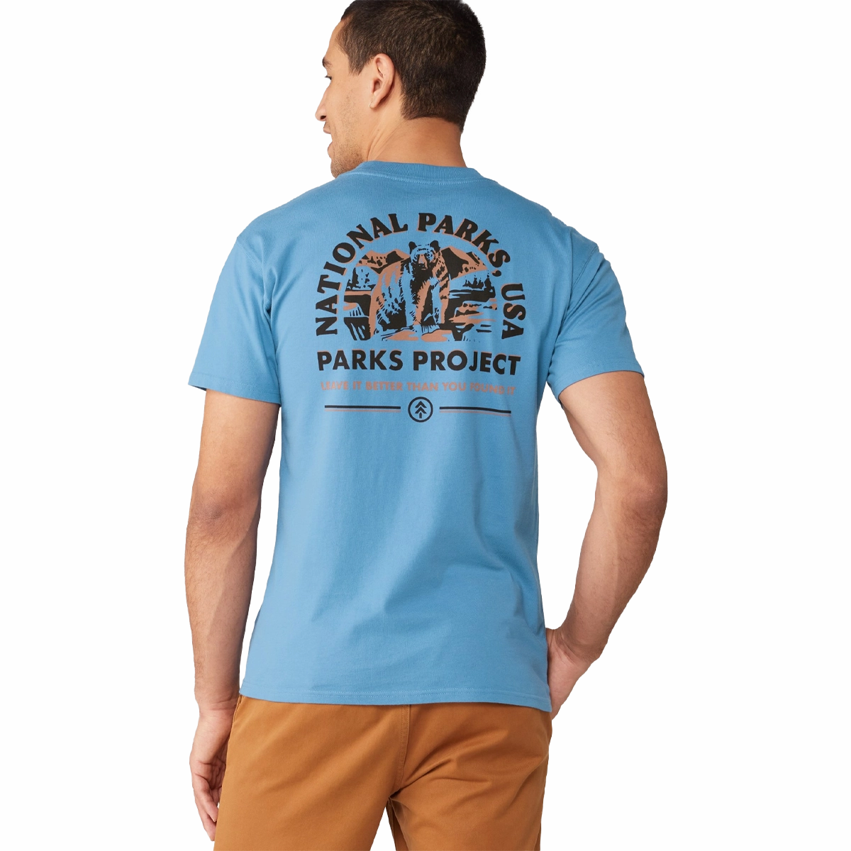 Men's National Parks USA Grizzly Tee