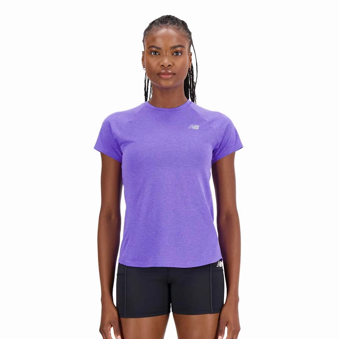 New Balance - Women's Impact Run Short Sleeve T-Shirt (WT21262 EIH)