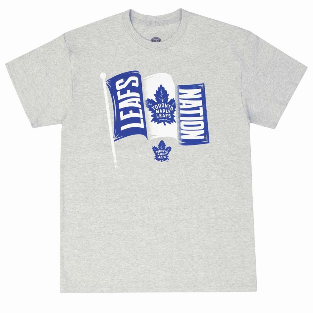 NHL - Men's Maple Leafs Flag T-Shirt (NHXX26LMSC1A1PB 06GRH)