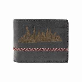 NYC Slim Billfold Wallet Black