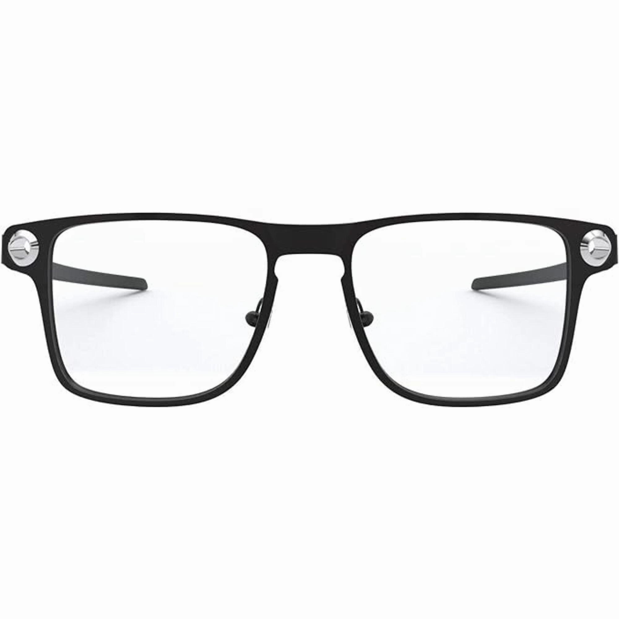 Oakley Men's Eyeglasses - Black Metal Square Frame Demo Lens | OAKLEY 0OX5144 1
