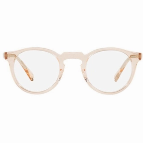Oliver Peoples Men's Eyeglasses - Light Silk Round Frame | OLIVER PEOPLES OV5186 1652
