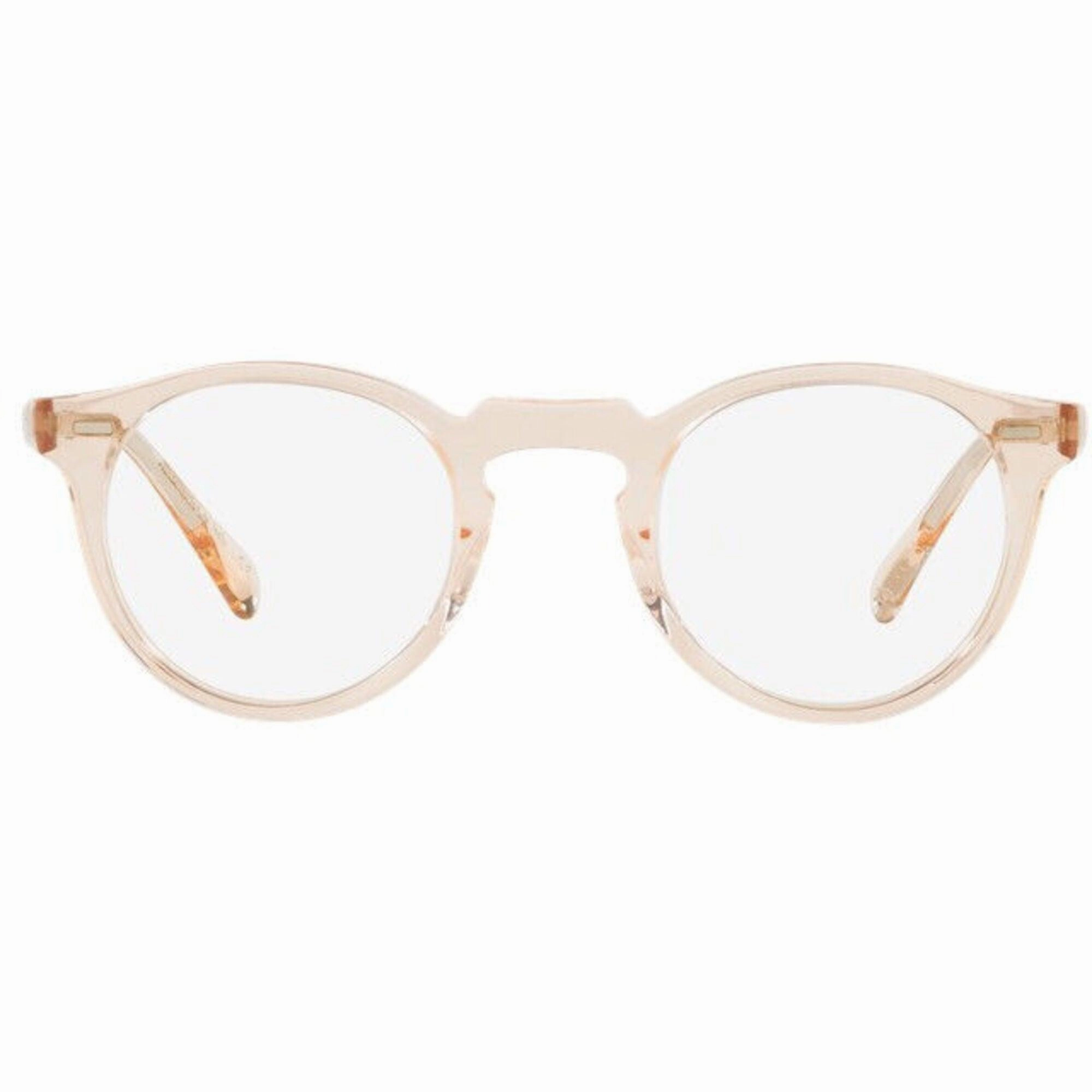 Oliver Peoples Men's Eyeglasses - Light Silk Round Frame | OLIVER PEOPLES OV5186 1652