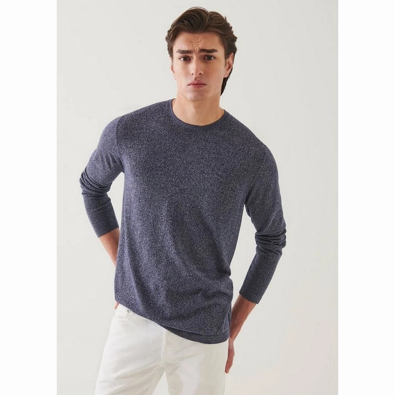 Patrick Assaraf | Cotton Cupro Crewneck (3 Colors)