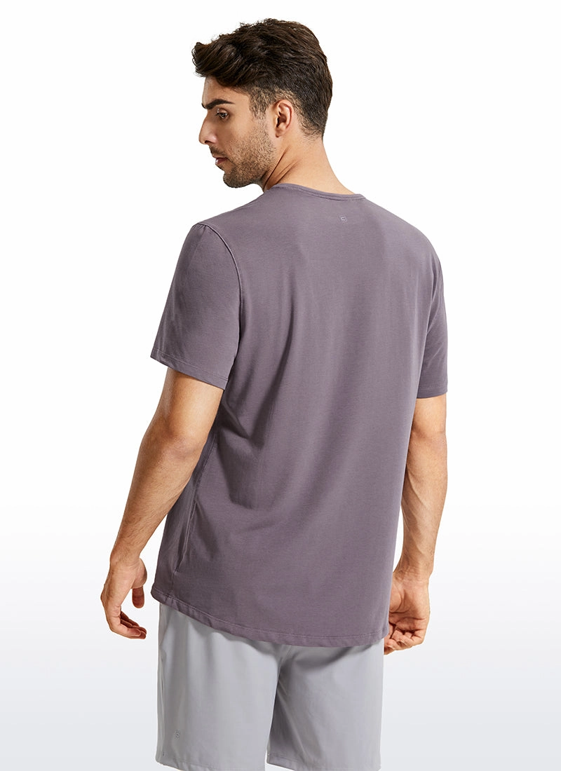 Pima Cotton Short Sleeves