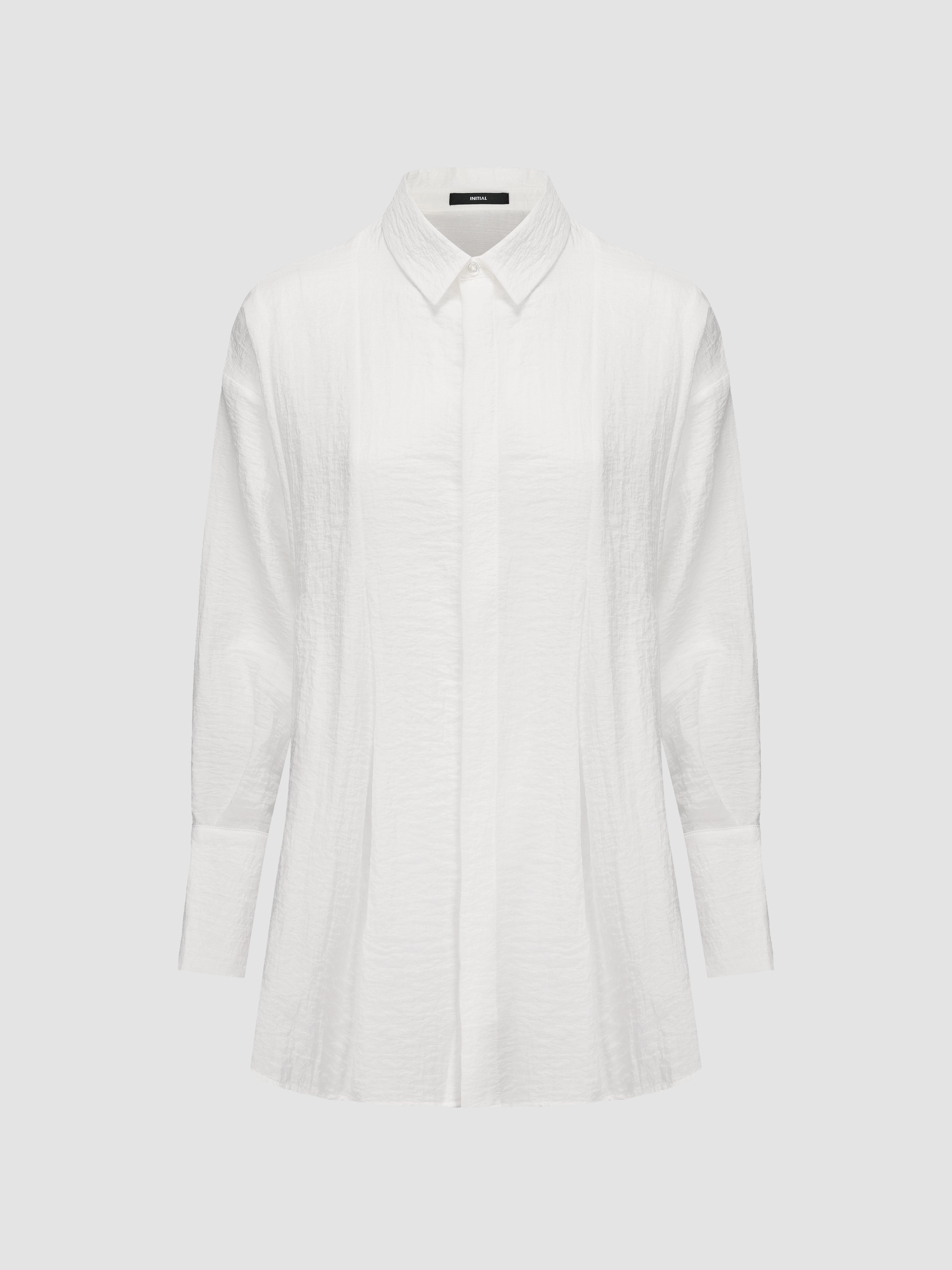 Pleated Flare Shirt