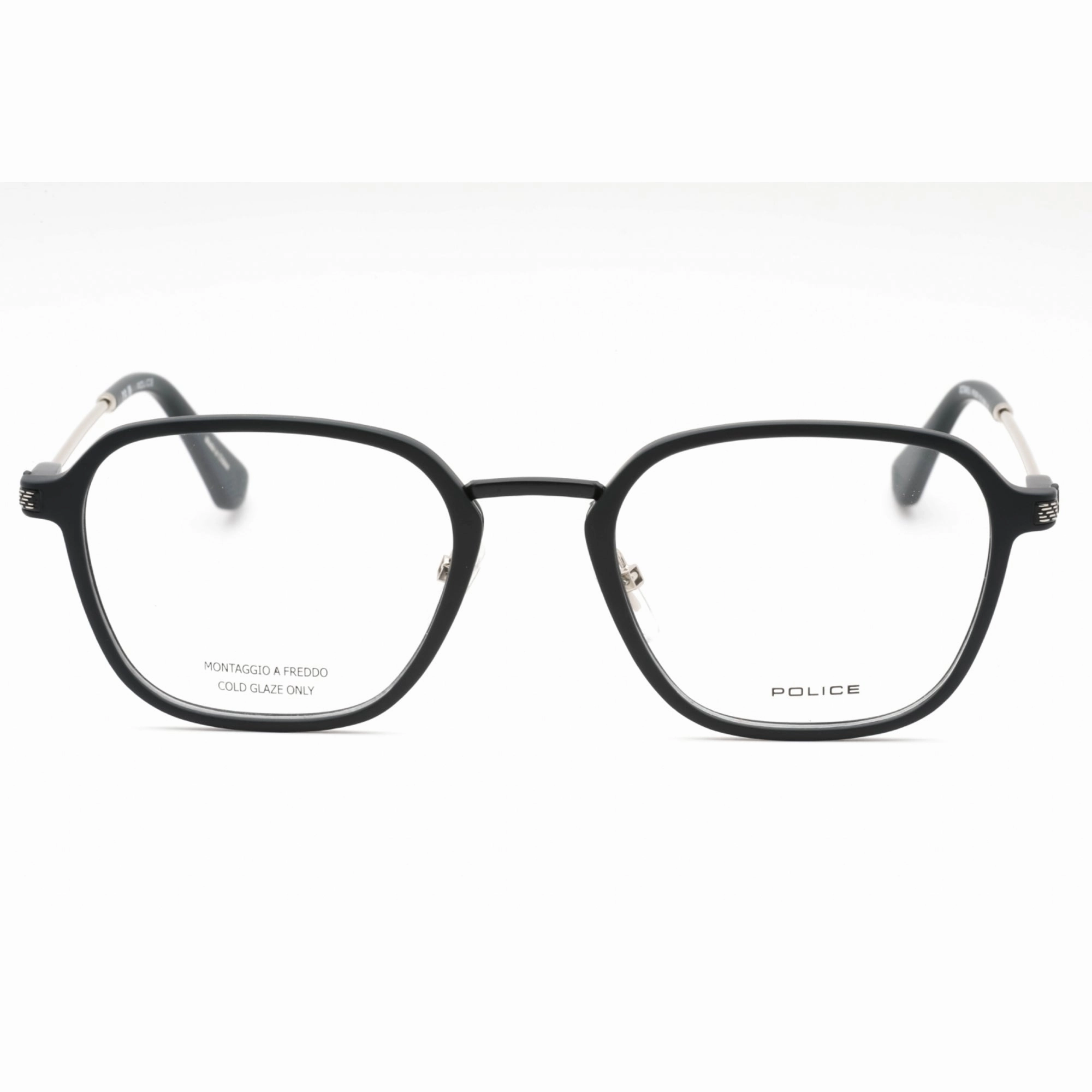 Police Men's Eyeglasses - Dark Tortoise Injected Propionate Square Frame | VPLG78 B04M
