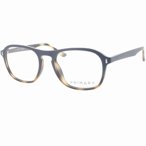 Primary Men's Eyeglasses - Demo Lens Plastic Navigator Full Rim Frame | PN501 NAVY