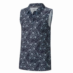 Puma - Girls' (Junior) Cloudspun Island Sleeveless Polo (539784 01)