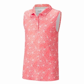 Puma - Girls' (Junior) Cloudspun Island Sleeveless Polo (539784 03)