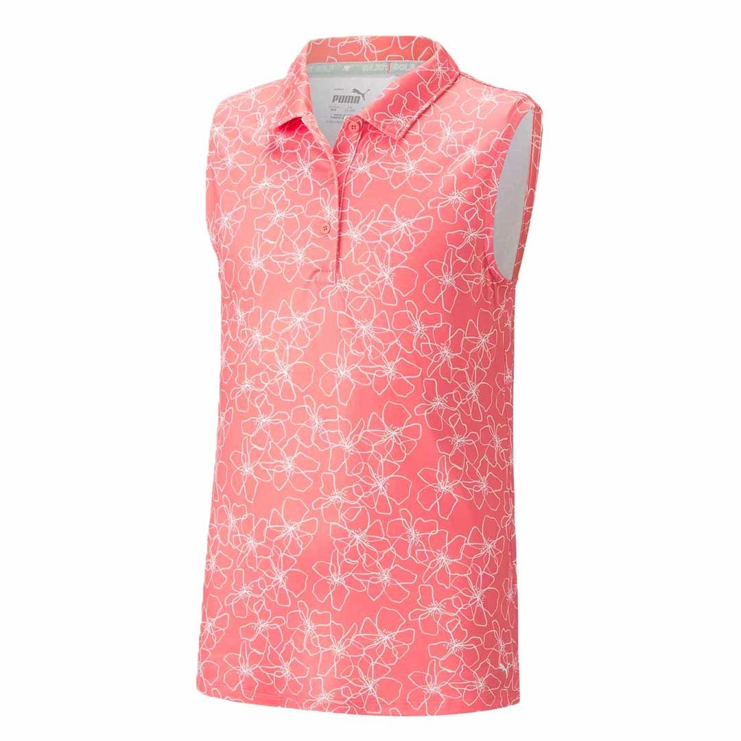 Puma - Girls' (Junior) Cloudspun Island Sleeveless Polo (539784 03)