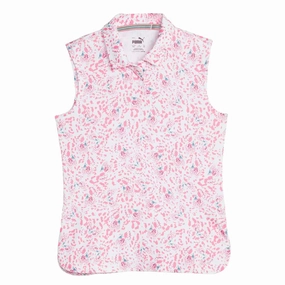 Puma - Girls' (Junior) MATTR Mariposa Golf Polo (622858 01)