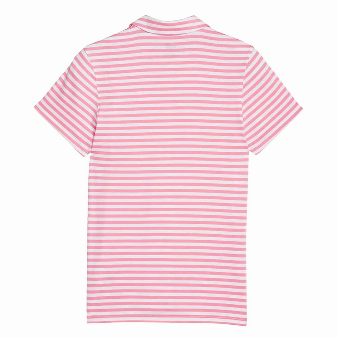 Puma - Women's MATTR Somer Stripe Short Sleeve Golf Polo (621880 04)