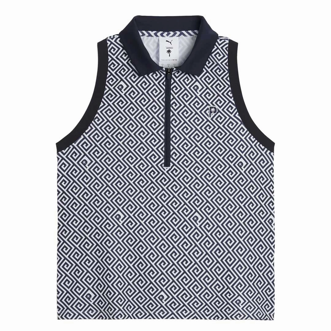 Puma - Women's Puma x PTC Resort Sleeveless Golf Polo (623969 02)