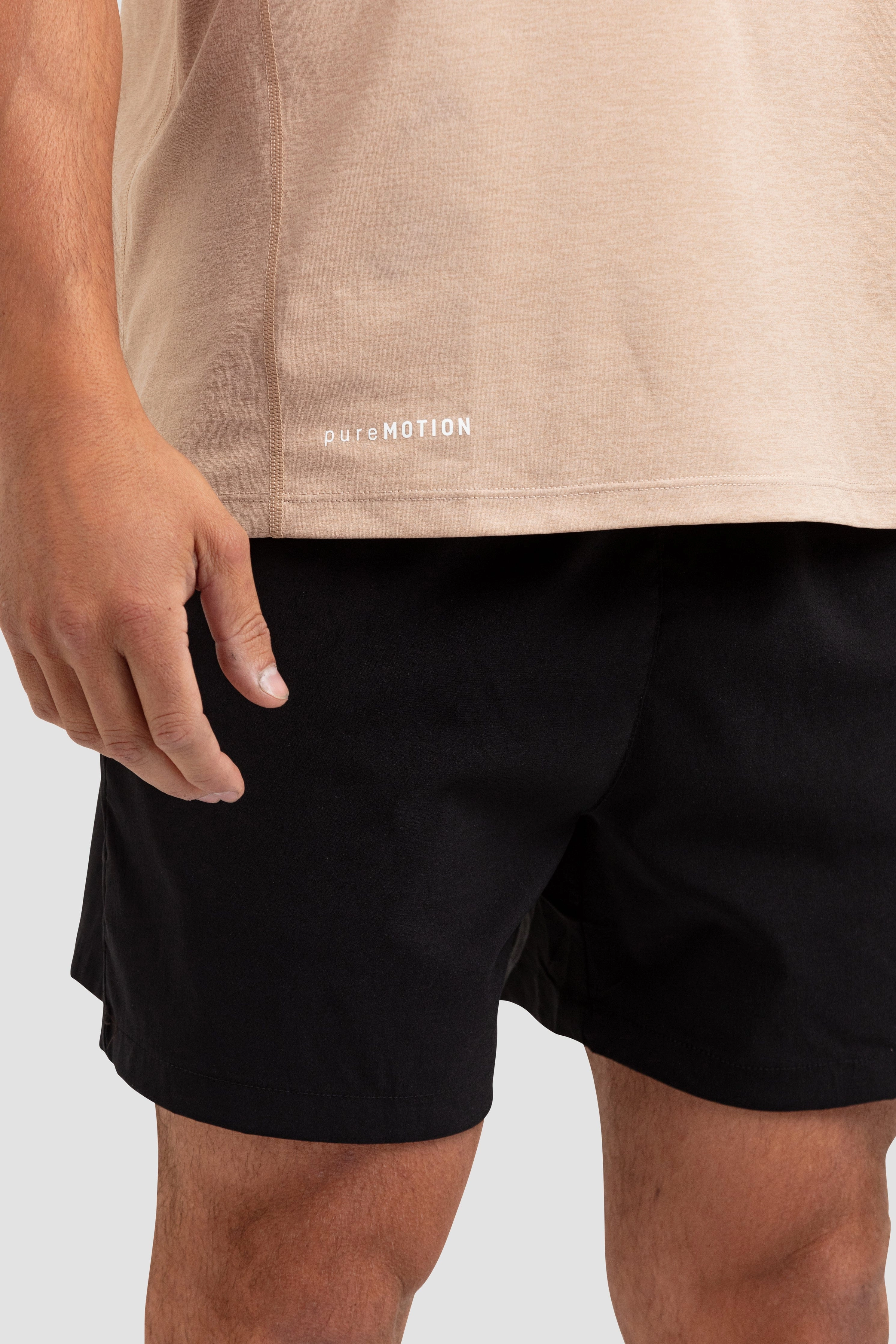 Puremotion Tee V3 - Light Taupe