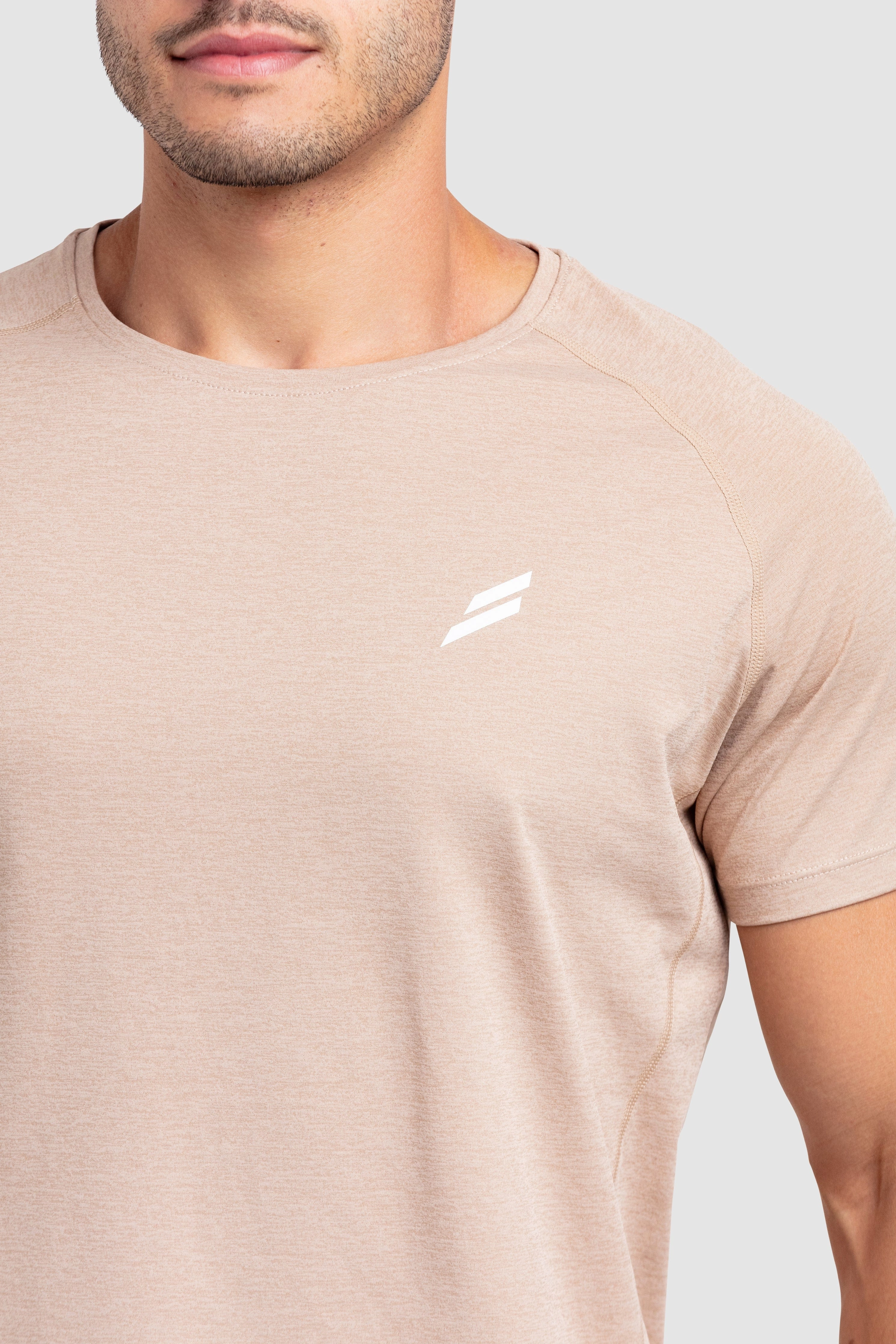 Puremotion Tee V3 - Light Taupe