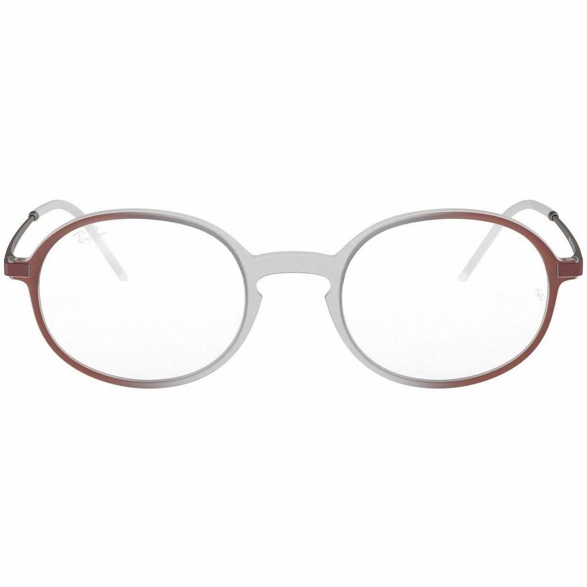 Ray Ban Men's Eyeglasses - Demo Lens Plastic Round Frame | 0RX7153-5792-50-21-145