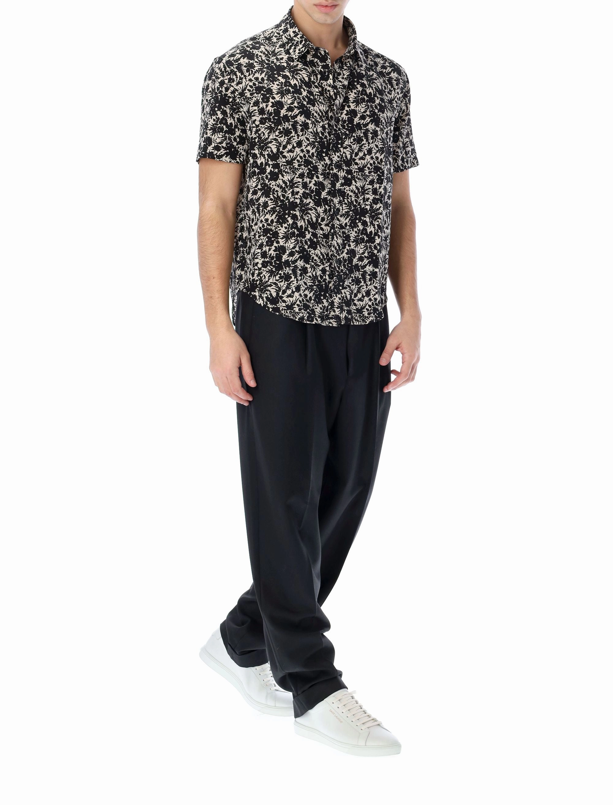 Saint Laurent Floral Allover Printed Shirt