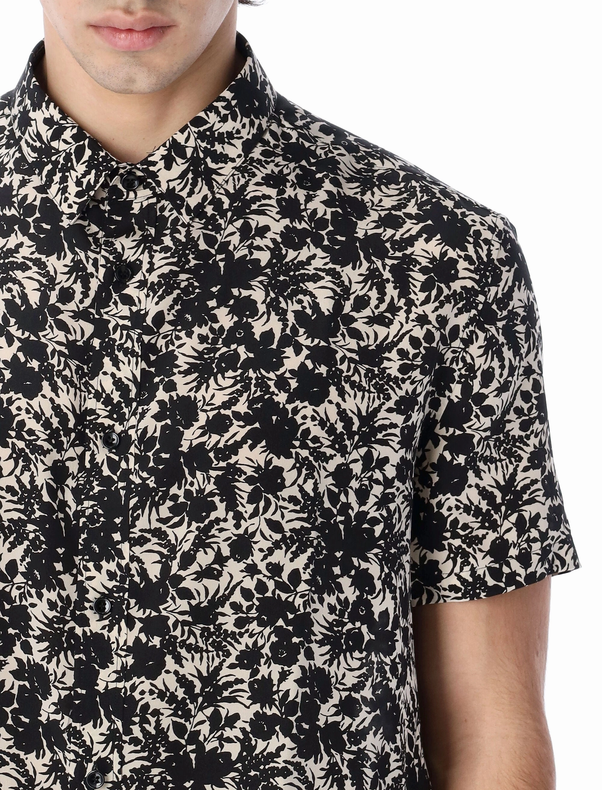 Saint Laurent Floral Allover Printed Shirt