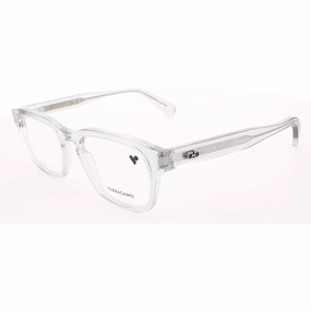 Salvatore Ferragamo Men's Eyeglasses - Light Crystal Grey Full Rim Frame | SF2958 050