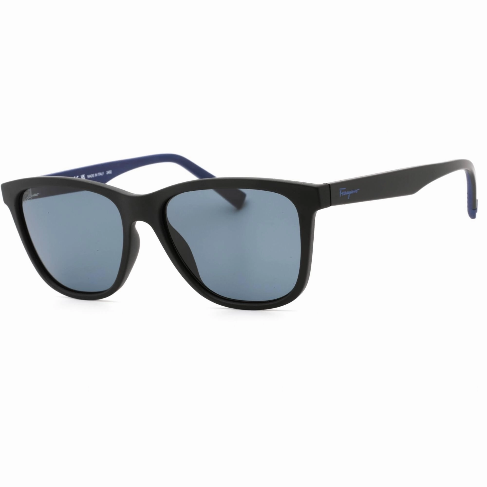 Salvatore Ferragamo Men's Sunglasses - Matte Black Plastic Full Rim Frame| SF998S 002