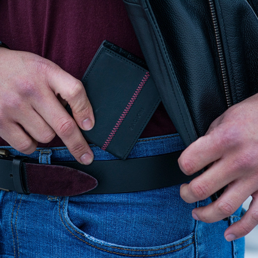 Slim Billfold Wallet Black