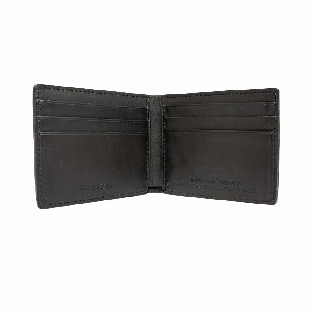 Slim Billfold Wallet Black