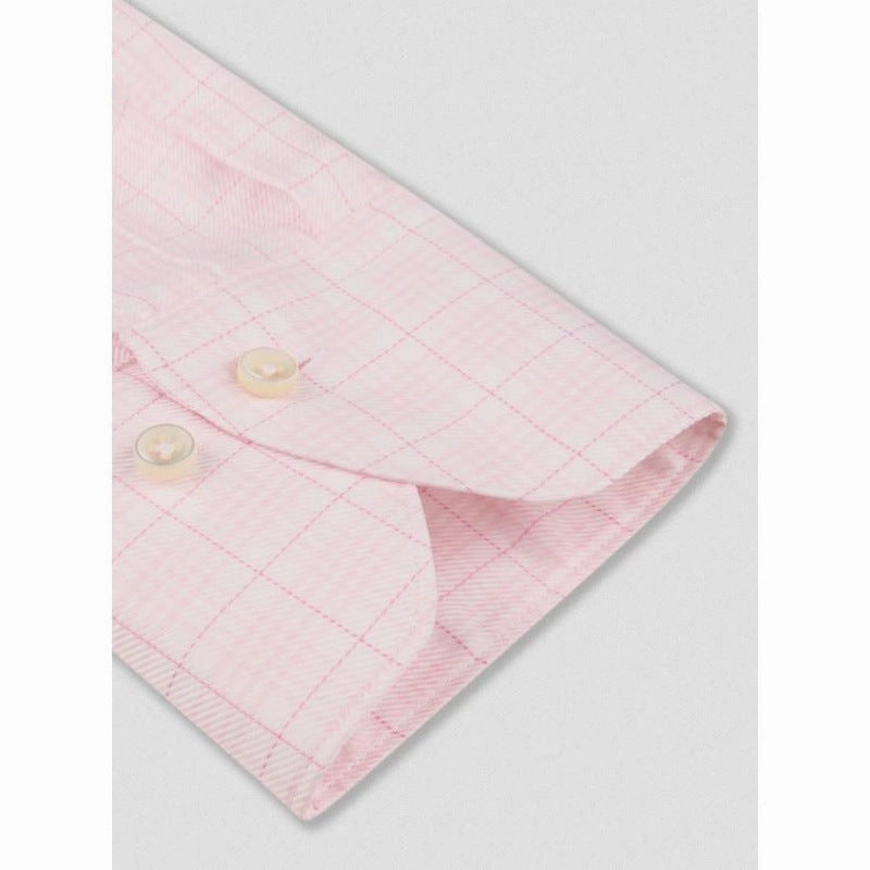 Stenstroms | Checked Twill Dress Shirt (2 Colors)