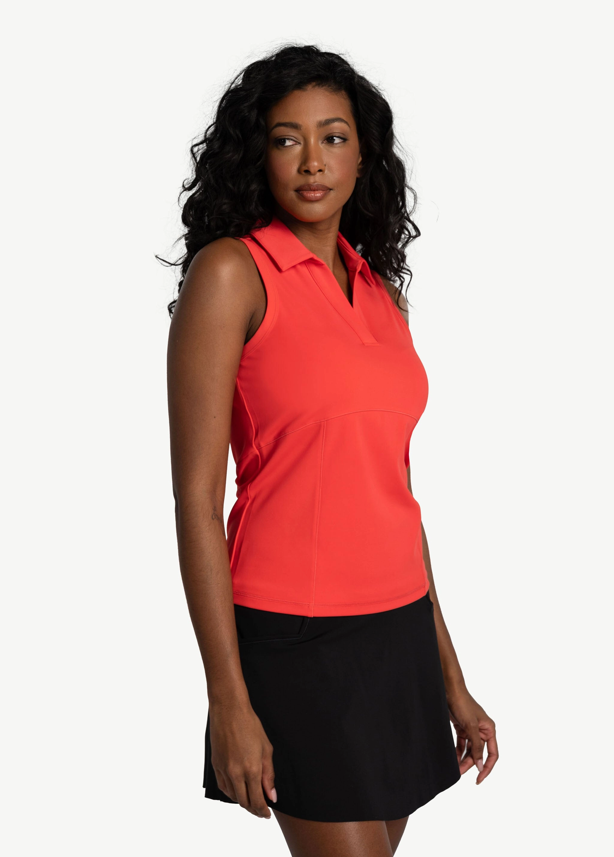 Step Up Polo Tank Top