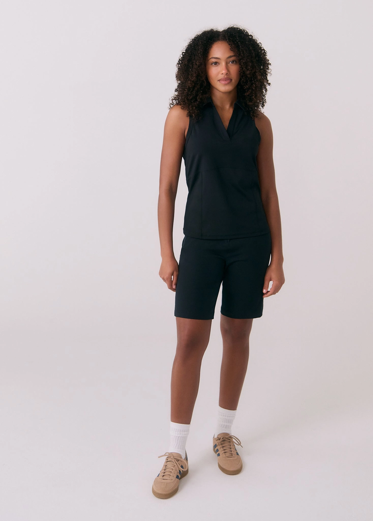 Step Up Polo Tank Top