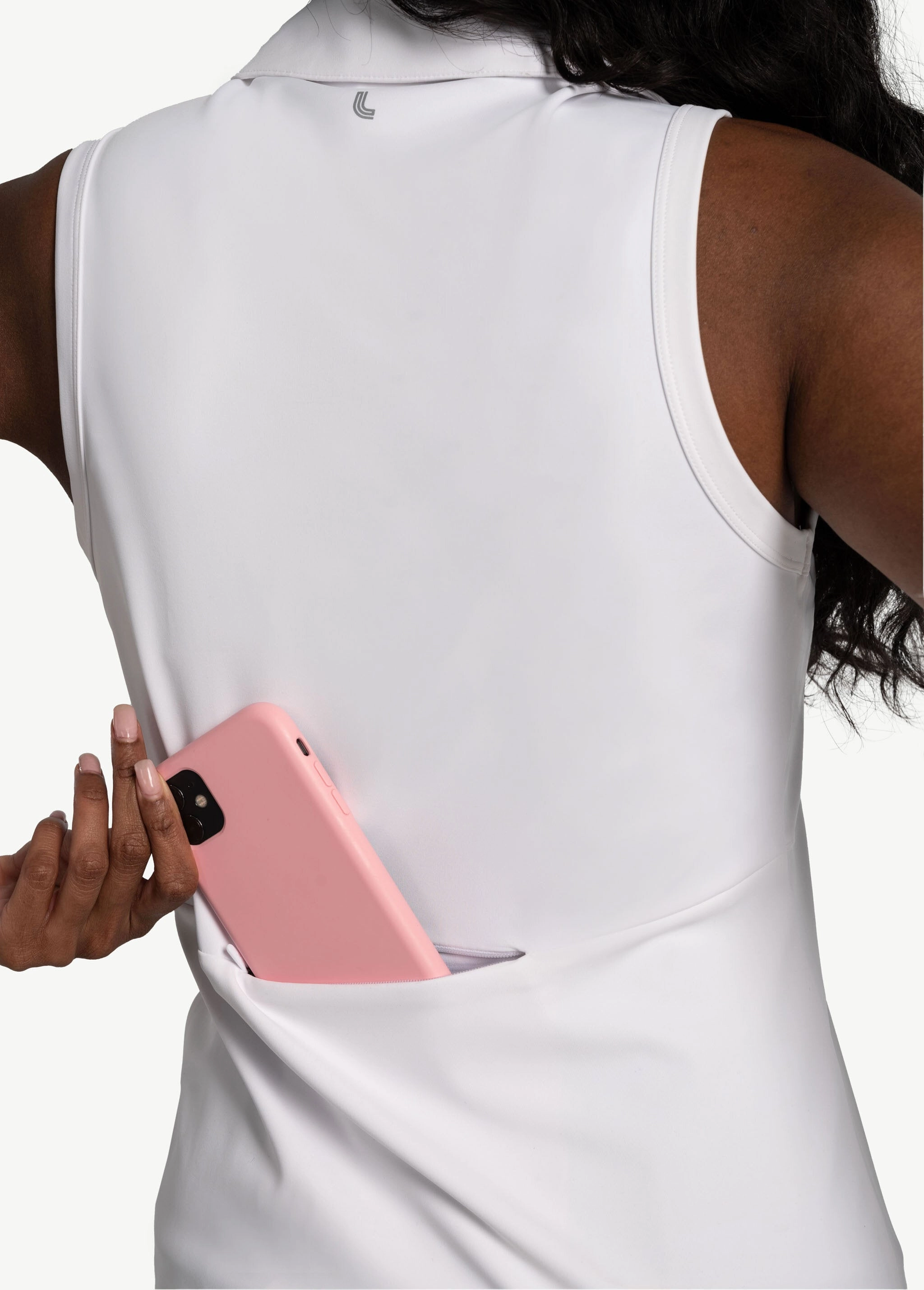Step Up Polo Tank Top