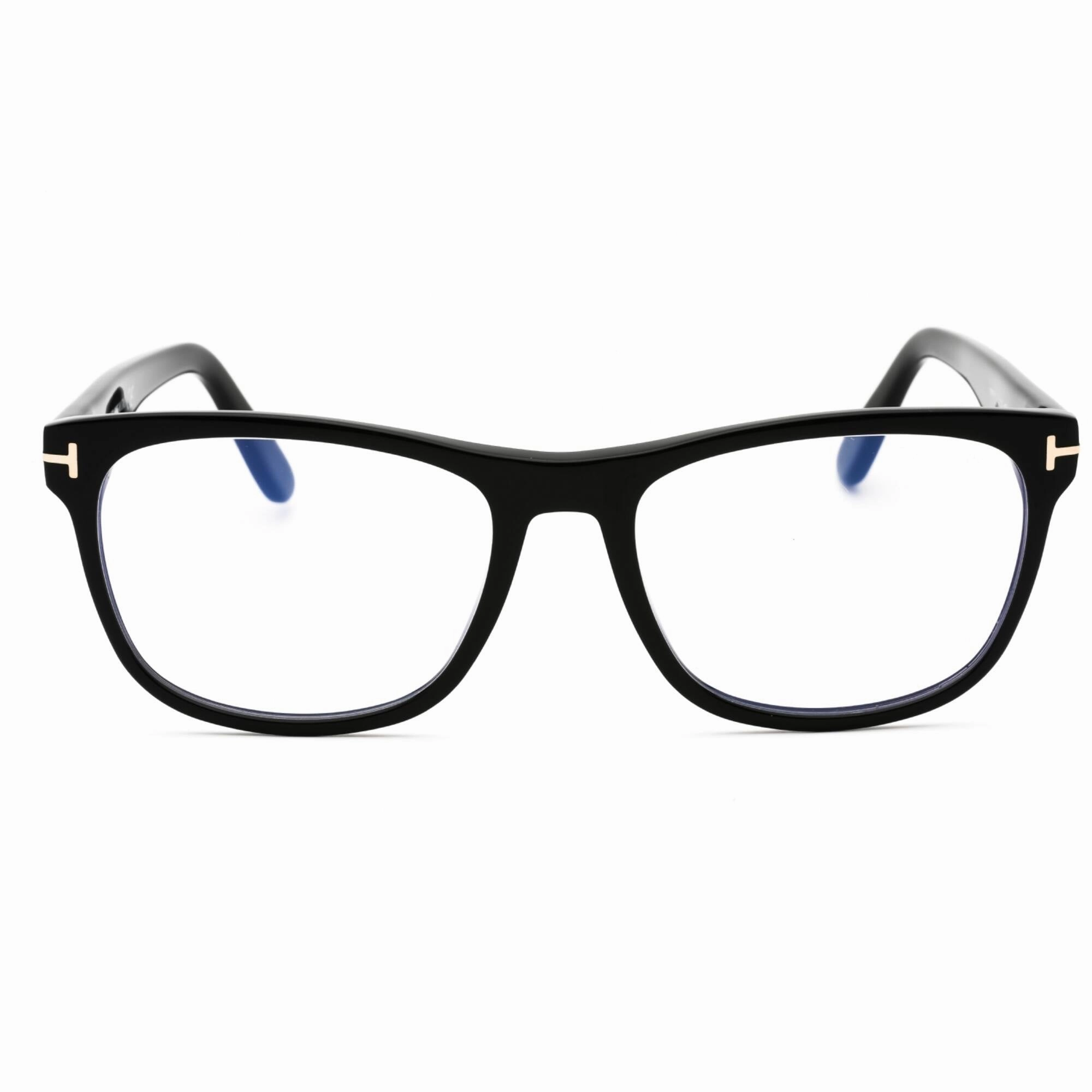 Tom Ford Men's Eyeglasses - Black Acetate Square Shape Full Rim Frame | FT5662-B 001