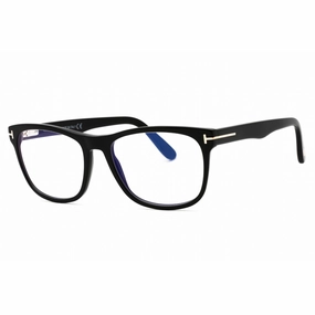 Tom Ford Men's Eyeglasses - Black Acetate Square Shape Full Rim Frame | FT5662-B 001