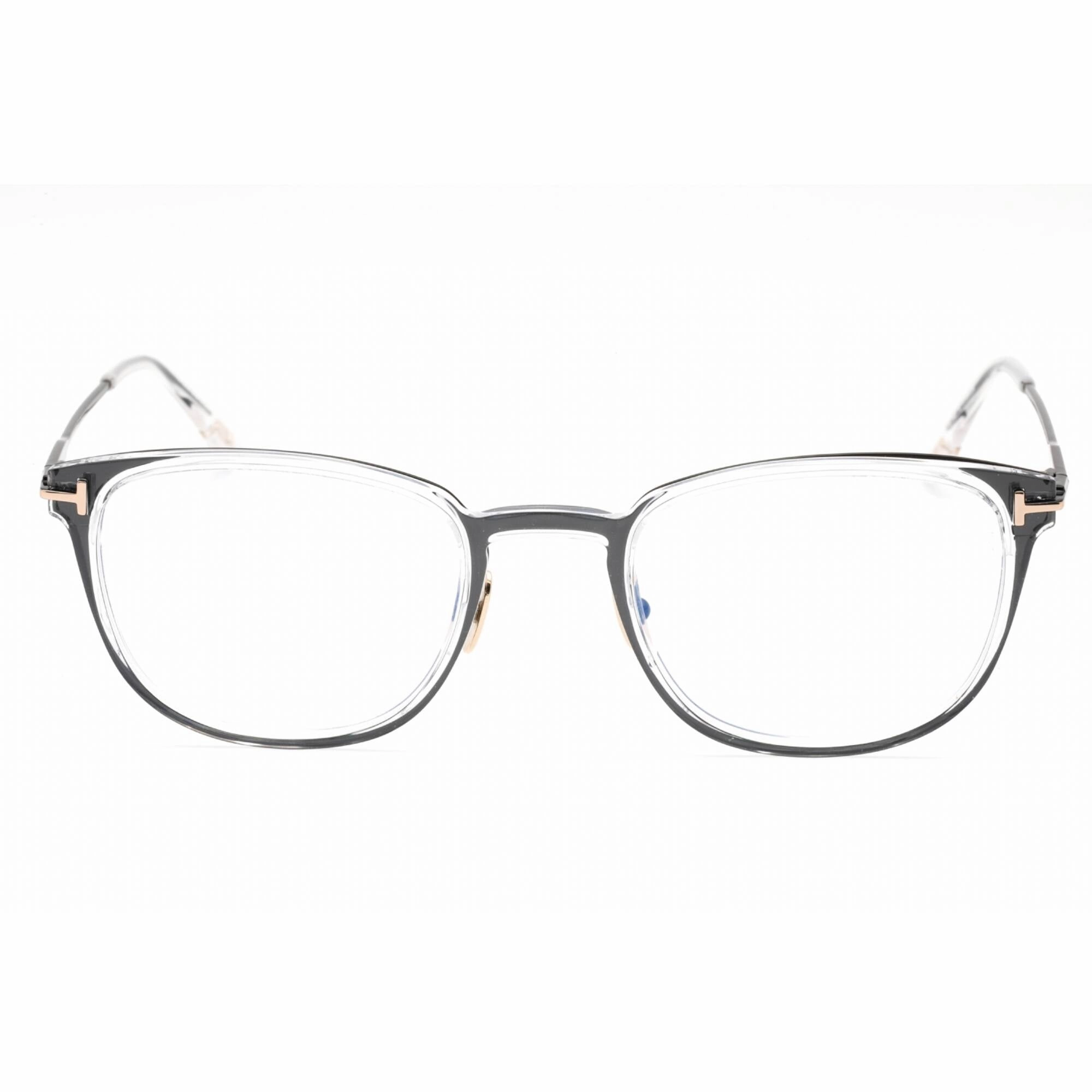 Tom Ford Men's Eyeglasses - Shiny Black Plastic Cat Eye Full Rim Frame | FT5694-B 001