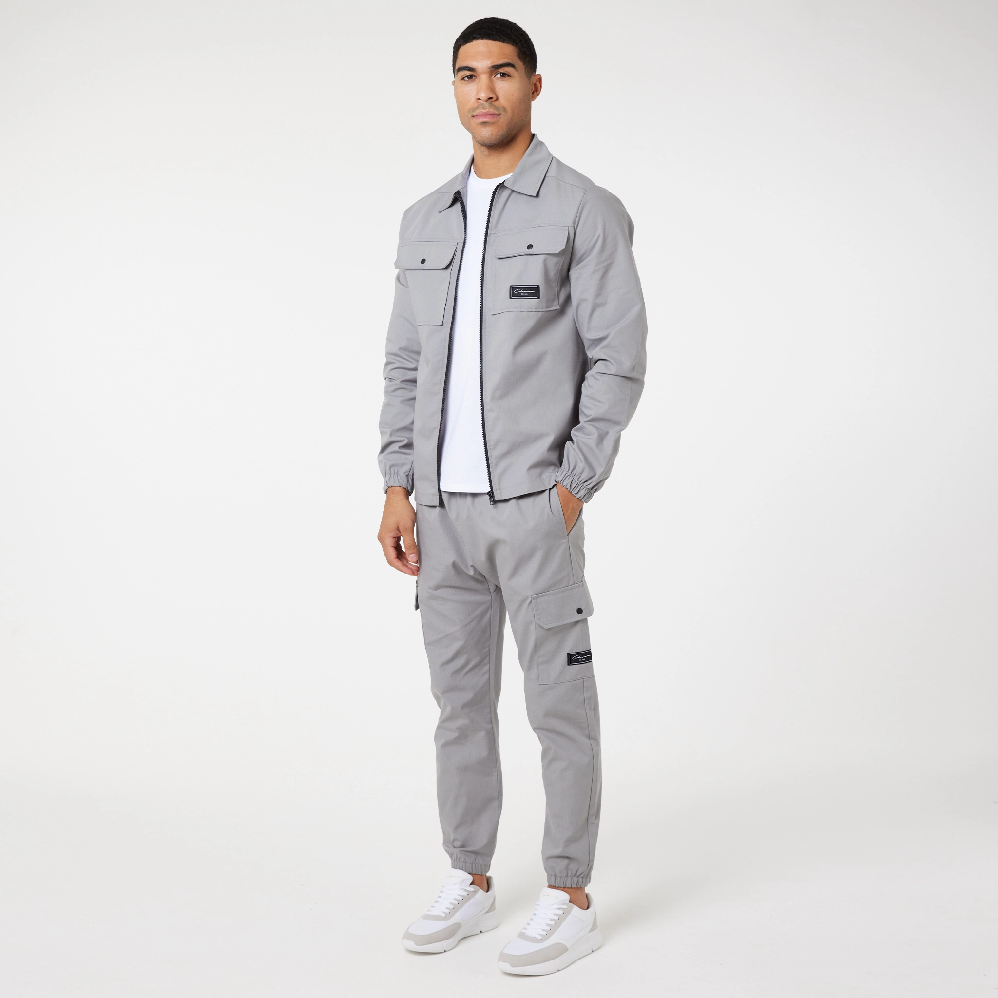 Utility Cargo Pant | Ice Grey