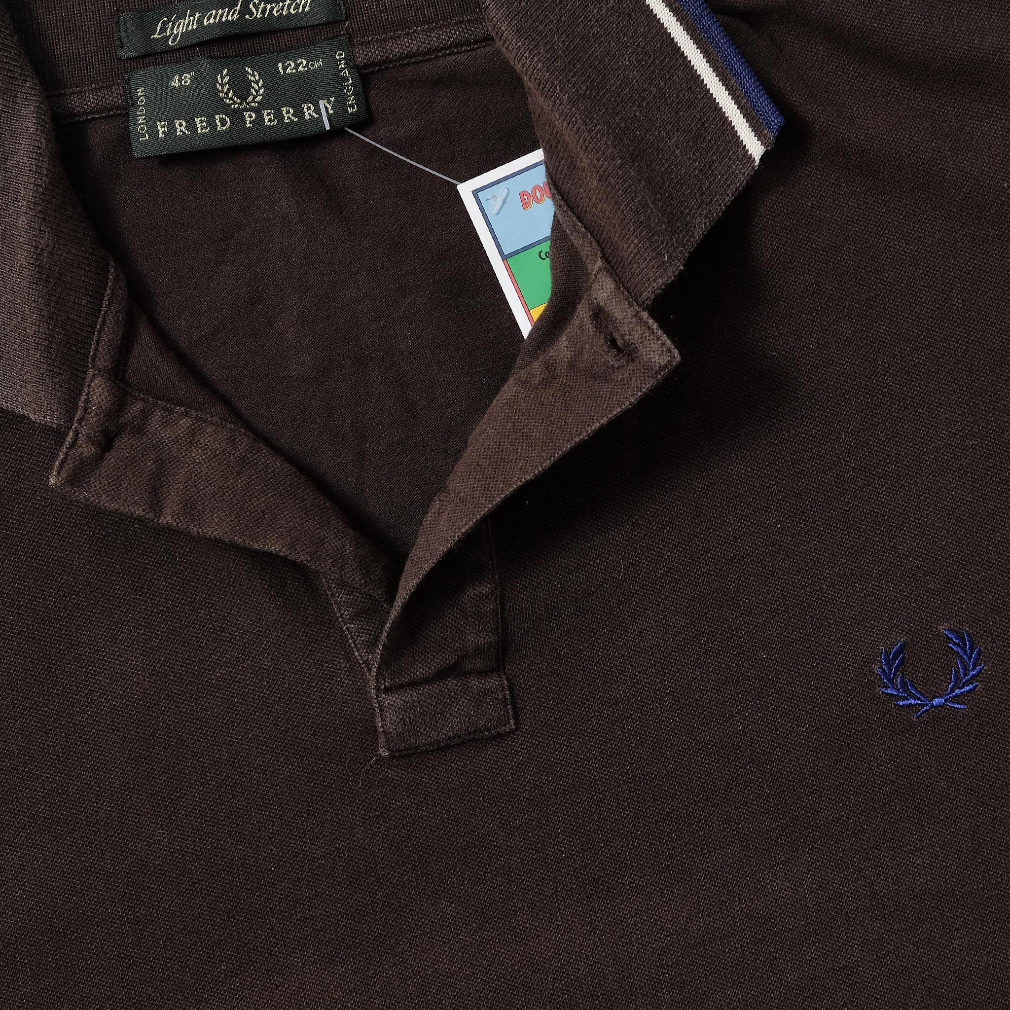 Vintage Fred Perry Long Polo Large